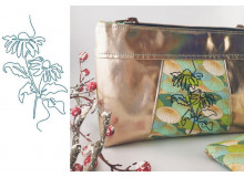 Stickdatei - Garden Flowers Lineart 2 Margarite